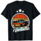 Retro Camper Buslife Caravan Camping - Vintage Camper Bus T-Shirt