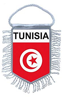 Akachafactory Wimpel mini Flagge Fahne flaggen miniflagge tunesien