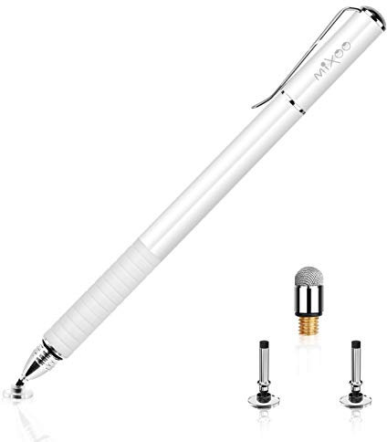 Mixoo Stylus Pens for Touch Screens, 2 in 1 Stylus Pen High Sensitivity Precision Universal Stylus Pencil for iPhone/iPad Pro/Mini/Air/Android/Microsoft Surface and Other TouchScreens Devices
