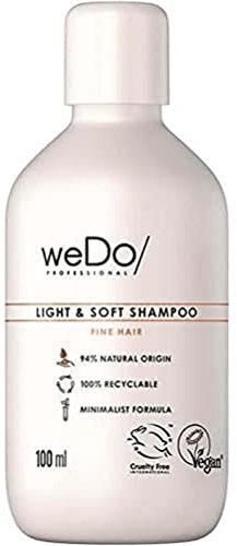 weDo/Professional Light & Soft Shampoo - leichtes Shampoo für feines Haar, 100 ml