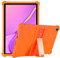 LEHEE Funda para Lenovo Tab M10 FHD Rel, Silicona Skin Soporte Cubierta a Suaves para niños de Peso liviano Funda para Lenovo Tab M10 FHD Rel X605 FC/LC 10.1 2020 Tablet, Naranja