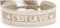Generisch gewebtes Armband, Freundschaftsarmband, Webarmband, besticktes Armband (C´EST LA VIE beige)