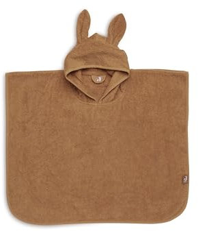 Jollein Badeponcho 65x62 cm Caramel Kapuzenbadetuch Handtuch Caramel | 533-550-00092