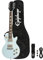 Epiphone Power Players Les Paul Ice Blue 7/8 E-Gitarre inkl. Gigbag