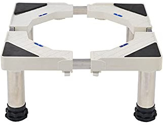 KüHlschrank Untergestell 10/15/20/25cm HöHenverstellbare FüßE KüHlschrank FüßE Verstellbare Stand füR Trockner 42-68cm Podest füR Trockner/KüHlschrank/Klimaanlage
