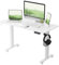 BEXEVUE Escritorio Elevable Eléctrico - 120x60 cm Ergonómico Escritorio de Pie Ajustable en Altura con Tablero Arné de Cable, 3 Funciones Memoria y Anticolisión, Mesa Ordenador Gaming, Standing Desk