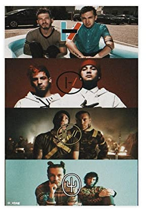 SORECI Twenty One Pilots TWENTY ØNE PILØTS TØP Poster, Wandkunst, Dekordruck, Bild, Gemälde für Wohnzimmer, Schlafzimmer, Dekoration, ungerahmt, 30 x 45 cm
