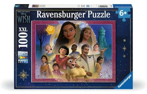 Ravensburger Disney Wish Jigsaw Puzzle for Kids Age 6 Years Up - 100 Pieces XXL