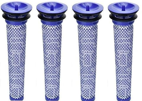 Lot de 4 filtres pré-moteur de rechange pour Dyson DC58 / DC62 / DC74 / V6 / V7 / V8 / SV10 / SV11, etc.