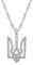 d'origine Ukraine Wappen Kette | Damen Silber