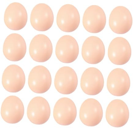 NAMOARLY 30St Fake-Food- Osterei- Osterpartydekorationen Spielzeug Modelle Graffiti-Ei malen nachgemachtes Ei-Modell Frühstück bemalte Eier nachgeahmte Eier