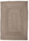 carpetfine Juteteppich Nele Taupe handgewebt aus Jute Rechteckig 160x230 cm | Moderner Naturteppich Uni im Boho - Style Flachgewebe Teppich für Wohnzimmer und Schlafzimmer