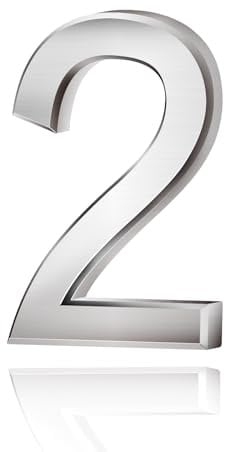 Lotsdonxia Self-Adhesive 3D Silver Numbers (0-9) for Addressing House, Apartment, Hotel, and Street Room Doors as Mailbox Stickers-2