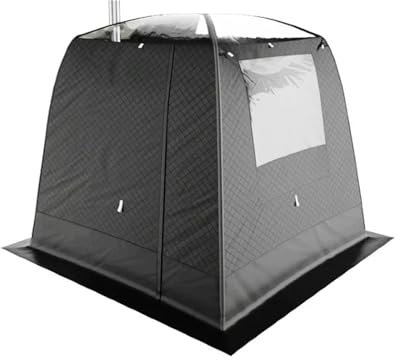 biwakzelt Outdoor Camping Quadratischer Herd Jack Cube Isolierte Sauna Winter Eisfischen Zelt Campingzelt