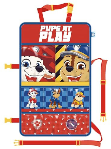 ARDITEX Autositz-Organizer, 58 x 35 cm, Paw Patrol