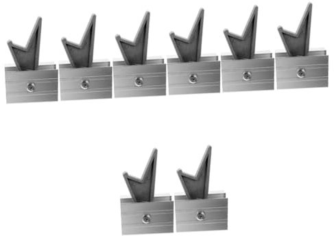 Artibetter 8pcs Metal Ladder Accessories Ladder Rung Locks Stabilizer Feet for Telescopic