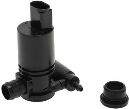 Partuto Windshield Washer Pump w/Grommet for Land Rover Freelander 2 06-14 | LR002301, White1Set, 2006-2014, Black White 1 Pcs, Front Windshield
