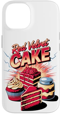 90s Vintage Baking Red Velvet Cake Baker Cakes Case for iPhone 14