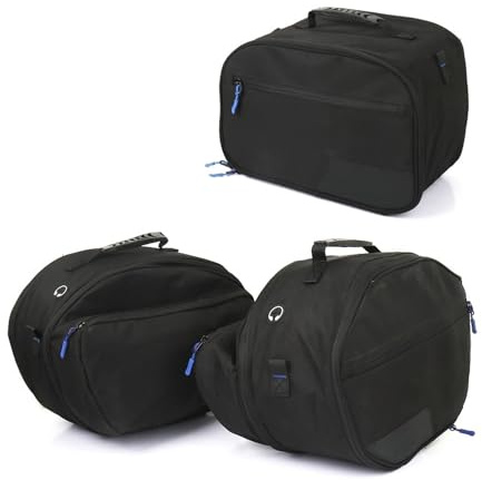 Motorradtasche Gepäcktaschen Für R1300GS R 1300GS R 1300 GS 1300GS Werkzeugtaschen Wasserdichtes Motorradgepäck Innentasche Erweiterbare Topcase-Gepäcktasche Satteltasche Motorrad Hecktasche(Set Bag)