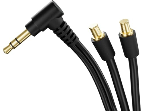 OKULI Ersatz-Audiokabel Draht Kompatibel mit Audio Technica ATH-MSR7 Kopfhörer Ohrhörer