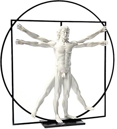 Der Vitruvianische Mann - Museumsshop (Replikat) nach Leonardo da Vinci