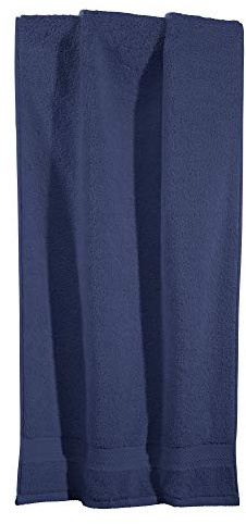 Erwin Müller Duschtuch Friedrichshafen 100% Baumwolle Marine Größe 70x140 cm - Premium-Qualität, unvergleichlich saugfähig, hautsympatisch, formstabil (weitere Farben)
