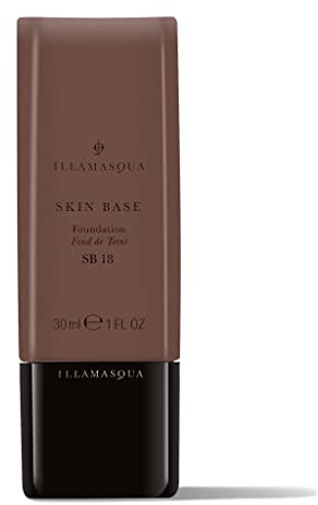 Illamasqua Skin Base Foundation - 18 | Lightweight Blendable Matte Vegan Cruelty-free