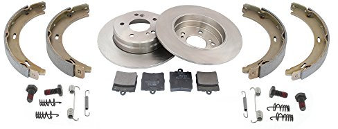 Mapco 47806/1 Bremsensatz Bremsscheiben mit Bremsbeläge und Bremsbacken Hinterachse