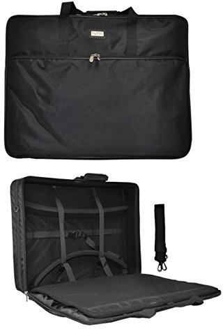 Tutto Schwarz Stickerei Project Extra großer Tasche