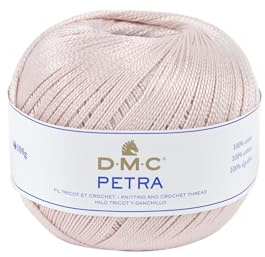DMC Petra Yarn, 100% Cotton, Light Beige (5225), Size 5
