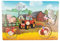 Greif-Puzzle Bauernhof aus Holz, mit 5 Teilen - Holzpuzzle, Steckpuzzle mit Farm, Traktor und Tieren für Kinder ab 1 Jahr