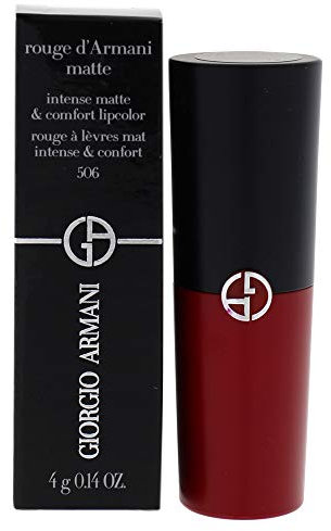 Giorgio Armani Rouge d'Armani Matte Nature Lippenstift, 506 Maharajah, 30 g