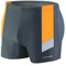 sesto senso Maillot de Bain Homme Boxer Trunks Shorts Pantalon Slips Natation de Sport BD 381 M Graphite