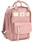 SEVENTEEN LONDON – Urban Pink 'Camden' Backpack with a Modern, Multi-Wearable Design – Fits Laptop up to 13”