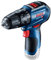 Bosch - Taladro atornillador de percusión 12 V Li-Ion sin batería ni cargador GSB 12 V-30