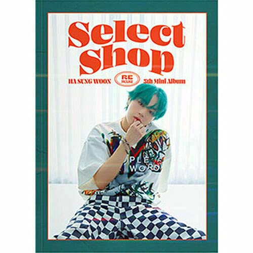 HA SUNG WOON SELECT SHOP 5th Mini Repackage Album [ SWEET ] Ver. 1ea CD+60p Photo Book+1ea Photo Card +20p Lyrics Book+1ea Post Card+1ea Sticker K-POP SEALED