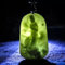 TAMHOPE Grüner Heitian Jade Handcarved Emerald Guanyin Lotus Jade Anhänger Für Männer Frauen Halsketten Jadeite Jade Halskette (Zertifikat hinzufügen)
