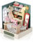 Cuteefun DIY Puppenhaus Miniatur mit Werkzeugen Bastelset, Miniatur Puppenhaus zum Selber Bauen, Kleine Deko Puppen Haus Kit für Geburtstag Weihnachten (Beatific Atelier)