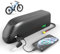 36V/48V/52 Hailong Ebike Batterie 13Ah/15Ah/19.2Ah/20Ah Down Tube Batterie de vélo électrique, Fit pour 250W 300W 350W 500W 700W 1000W 1500W Kit de Conversion (48V 20Ah (100W-1500W)/Samsung Cell)