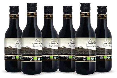 EHD - Vega Lucía - Gran Selección - 18,75 cl - Pack 6 Botellas - Vino Tinto Crianza - Tempranillo y Garnacha - Aroma a Frutos Rojos