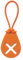 DOG Copenhagen Flexy Hundekotbeutel-Halter, Orange Sun, One Size