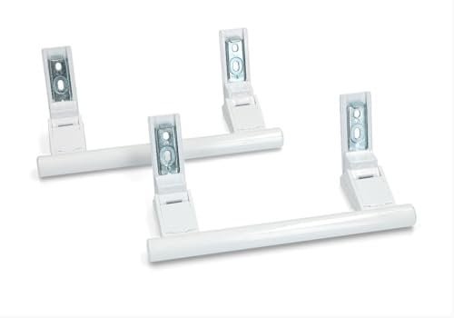 CG94 - Maniglia di ricambio Frigorifero Kit 2PZ Compatibile Lieb!herr 909603600 Colore Bianca