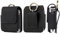 Smooth Skin PU Leather Flip Phone Holster Belt Loop Clip Pouch for Motorola RAZR 60 50 40 Ultra, Samsung Galaxy Flip 7, Z Flip6, Flip5, Flip4, Flip3 5G (Black)