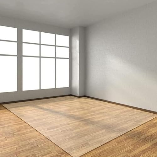 TONAUA Komfort Bürostuhl Unterlage Teppich Zuschneidbar 90x120 100x120 120x150 200x200 Stuhlmatte Bodenschutzmatte Transparent 1.5mm Schreibtischstuhl Unterlage Grob Hochwarmfest (Size : 140x160cm)