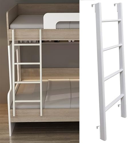 Scaletta sospesa per letto a castello per interni/esterni, scaletta da arrampicata per camper a 4/5 gradini con ganci regolabili Scala di ricambio in metallo Scale dritte per dormitorio Loft (Size :