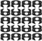 JOYOLA 20 Stück Halteklammer Haltefeder Bremsschlauch Halter Bremsleitung Bremsschlauch Clips kompatibel mit Audi VW 171611715 4D0611715B