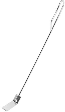 YARNOW Fournitures pour Barbecue Truelle À Cendres pour Barbecue Outil De Nettoyage pour Barbecue Râteau À Charbon Robuste Houe