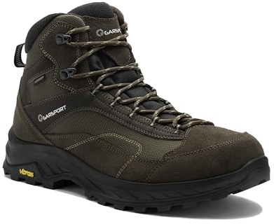 Garsport Herren AVERAU MID WP Trekking Shoe, Olivbraun, 42 EU