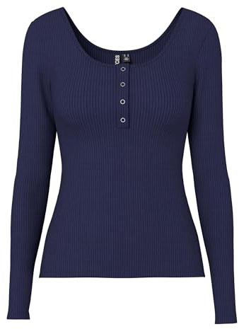 PIECES Women's Pckitte Ls Top JRS Noos Bc