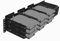 Rack 19 inch HDD holder 2U size, up to 9 x 3,5' HDD and 4 x 2,5' SSD, Made of steel 1,5 mm